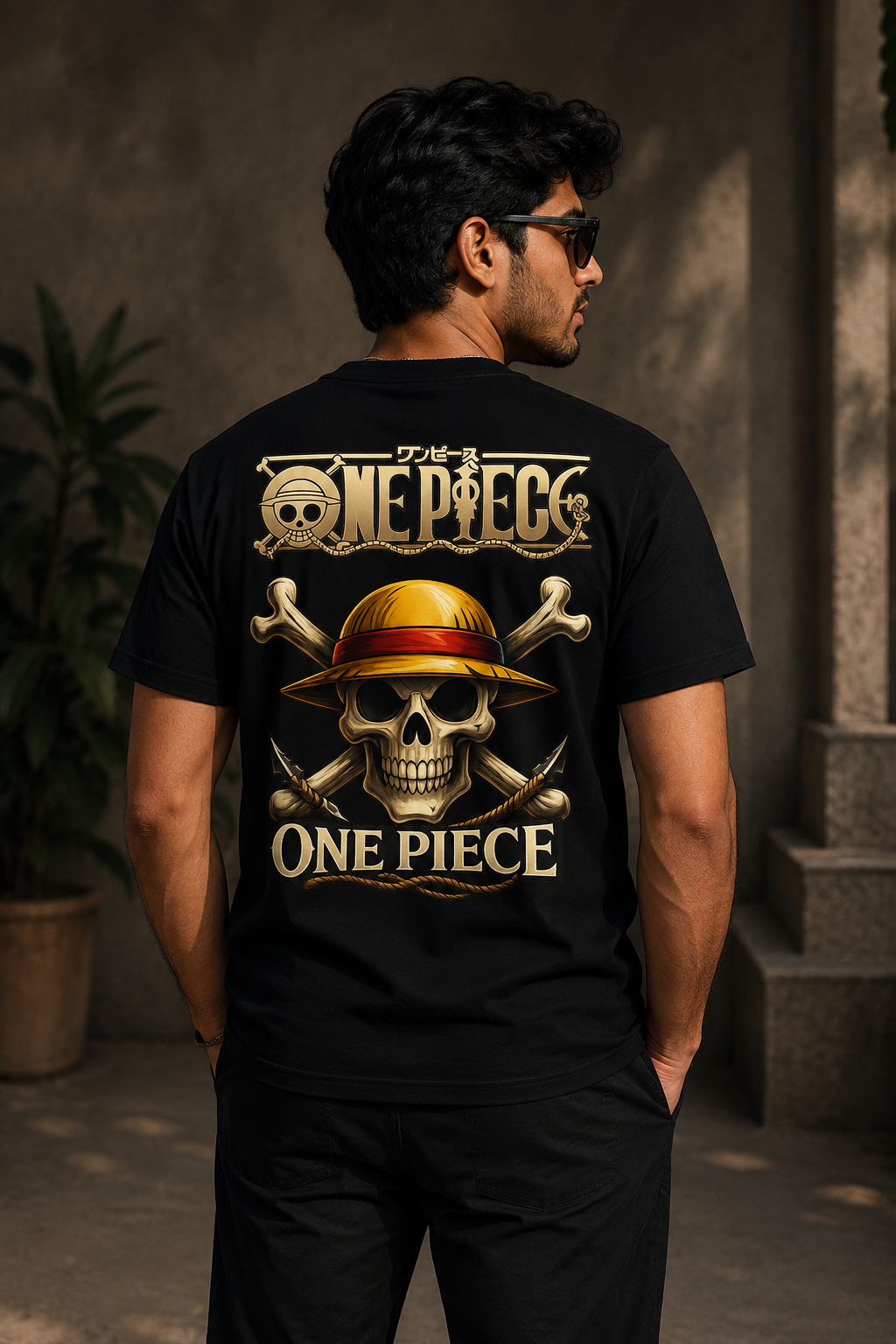 OnePiece | Pirate Skull Design | 100% Cotton Streetwear Tee